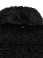 Herno Black Astrakhan Effect Jacket Black, view 5