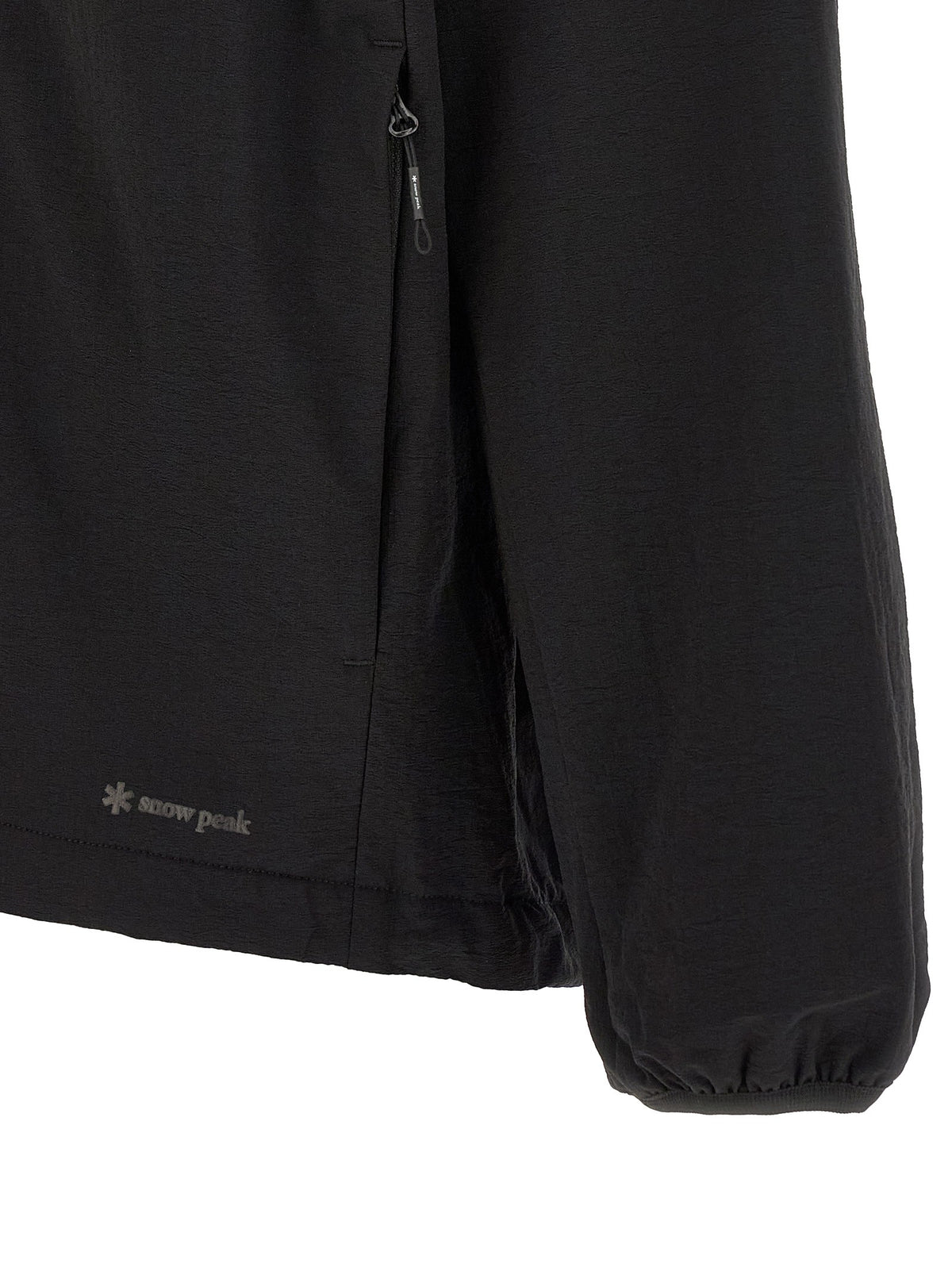 snow peak Black Breathable Insulated Jacket Black