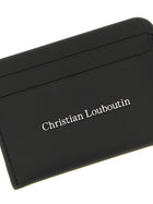 Christian Louboutin Black Canopy Card Holder Black