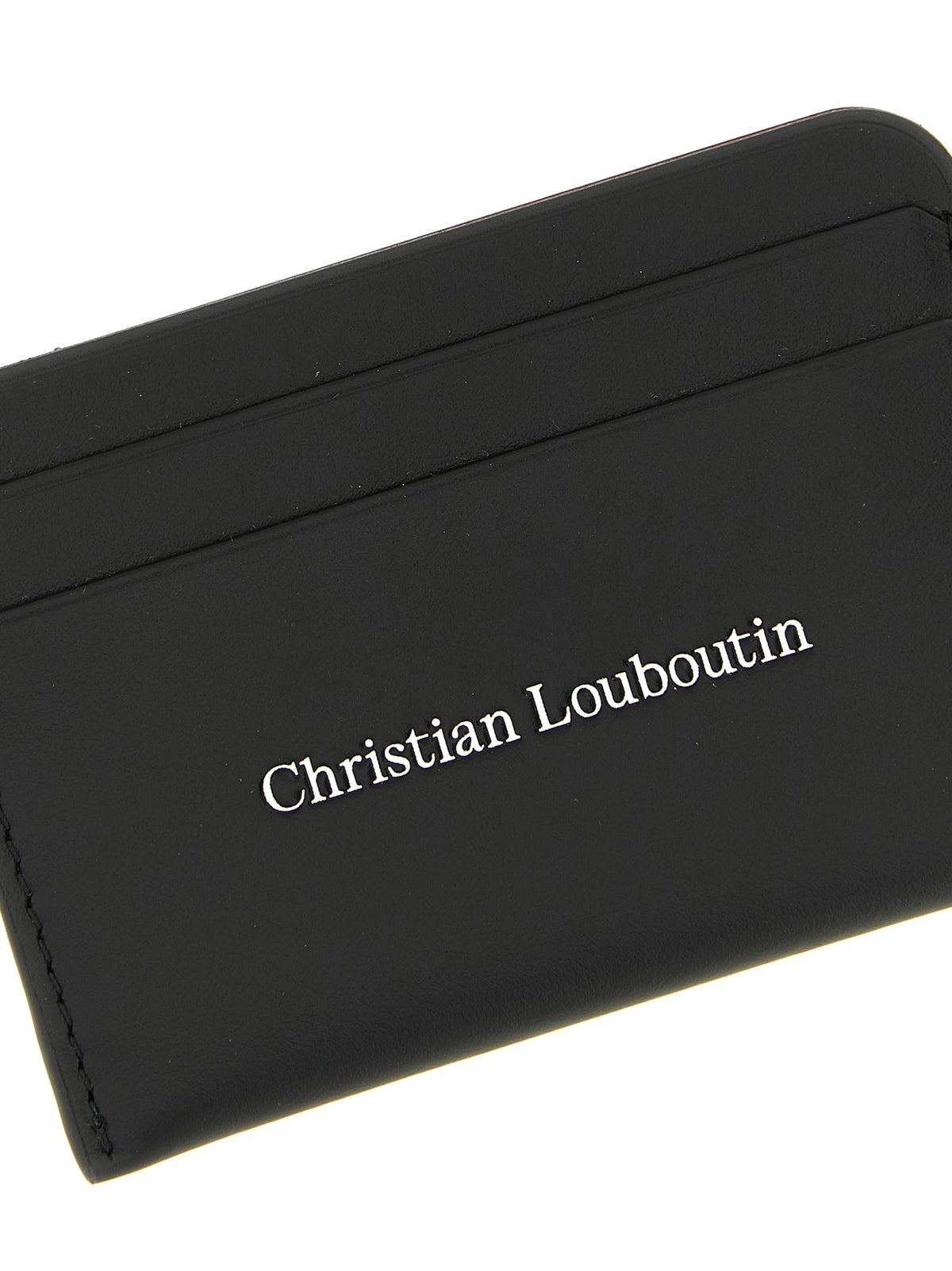 Christian Louboutin Black Canopy Card Holder Black