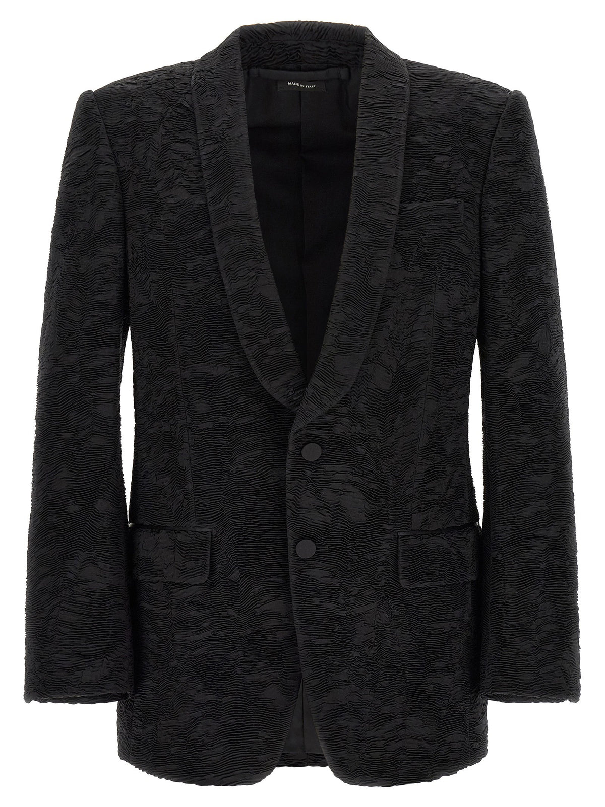 Tom Ford Black Colbert Blazer Black