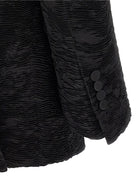 Tom Ford Black Colbert Blazer Black, view 4