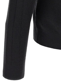 Veilance Black Conic Sweater Black, view 4