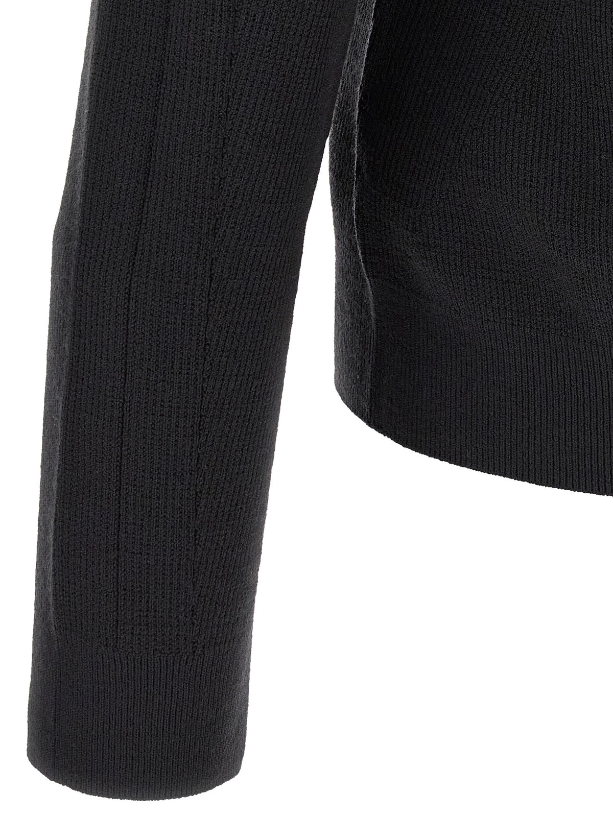 Veilance Black Conic Sweater Black, view 4