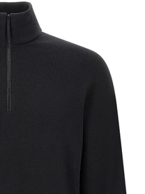 Veilance Black Conic Sweater Black, view 3