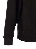 C.P. Company Black Cotton Fleece Sweatshirt Black