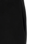self-portrait Black Crêpe Flower Mini Dress White, view 4