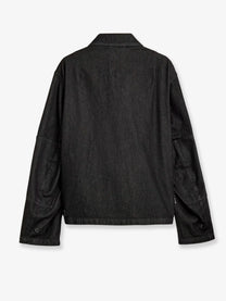 Y-3 Men's Black Denim Jacket Black