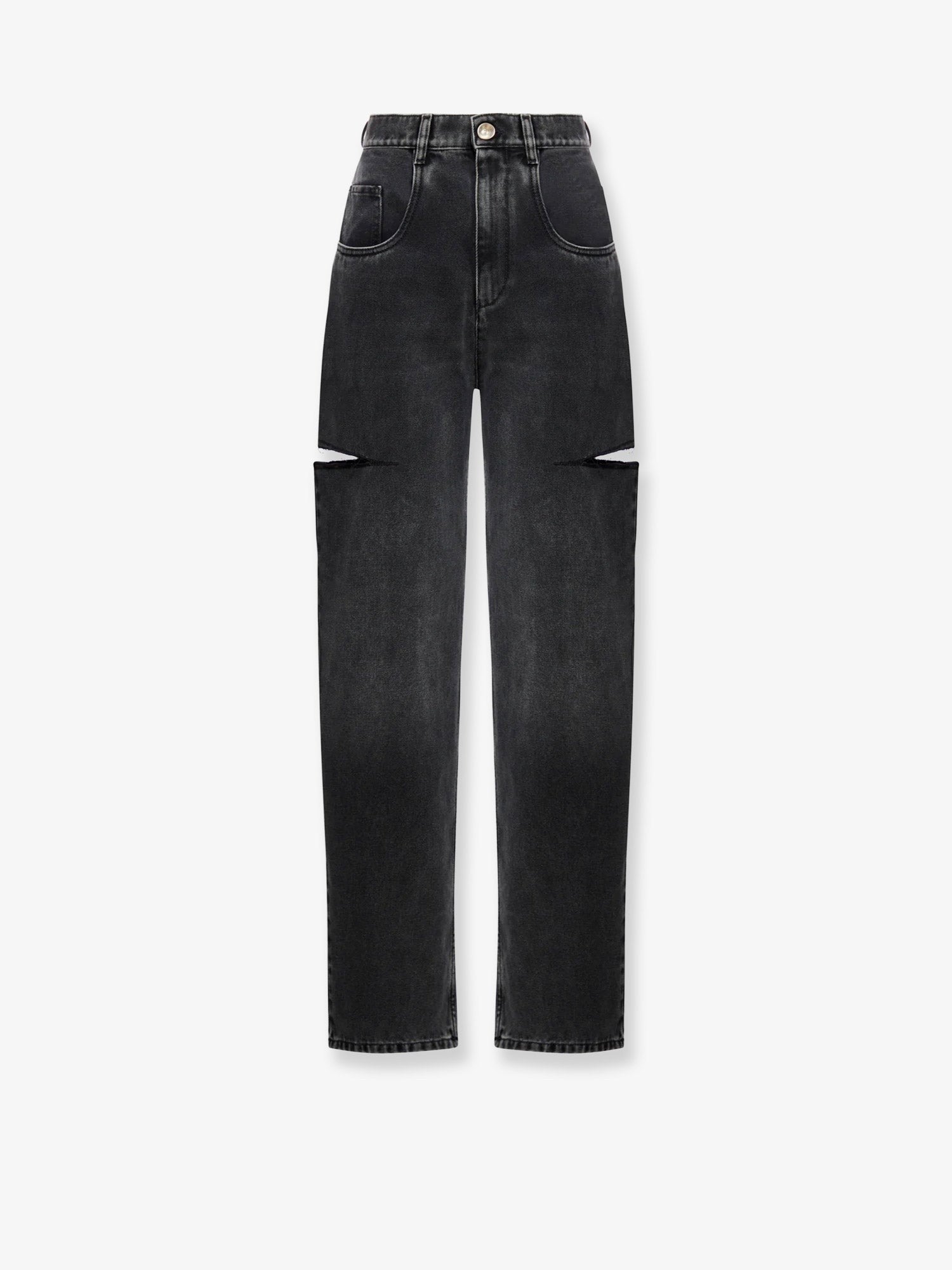 Maison Margiela Women's Black Denim Jeans Black