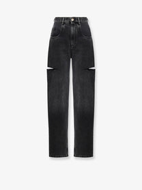 Maison Margiela Women's Black Denim Jeans Black