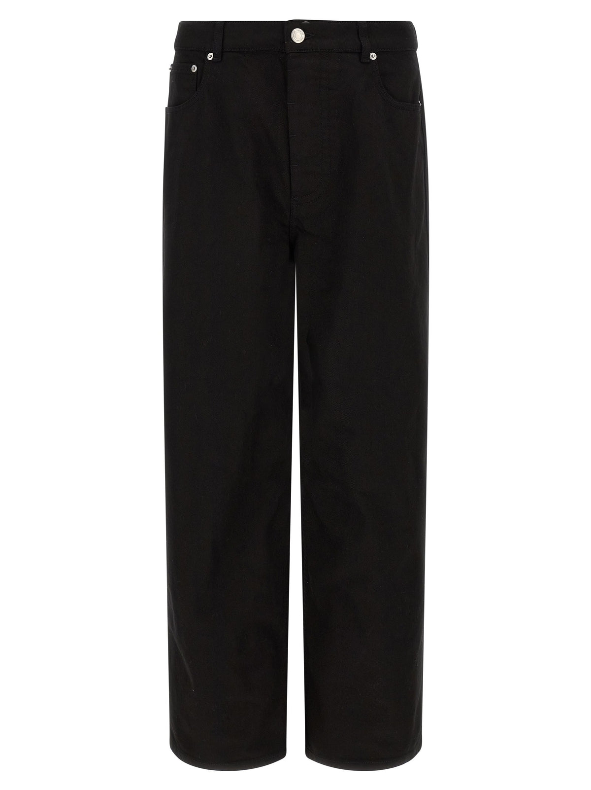 Ami Paris Black Denim Jeans Black