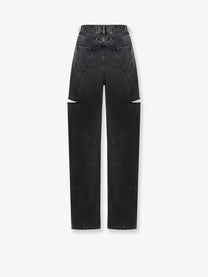 Maison Margiela Women's Black Denim Jeans Black