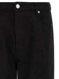 Ami Paris Black Denim Jeans Black