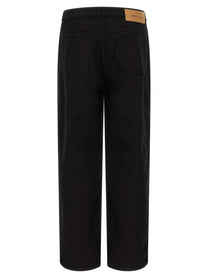 Ami Paris Black Denim Jeans Black