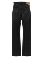 Fendi Black Denim Jeans Black, view 2