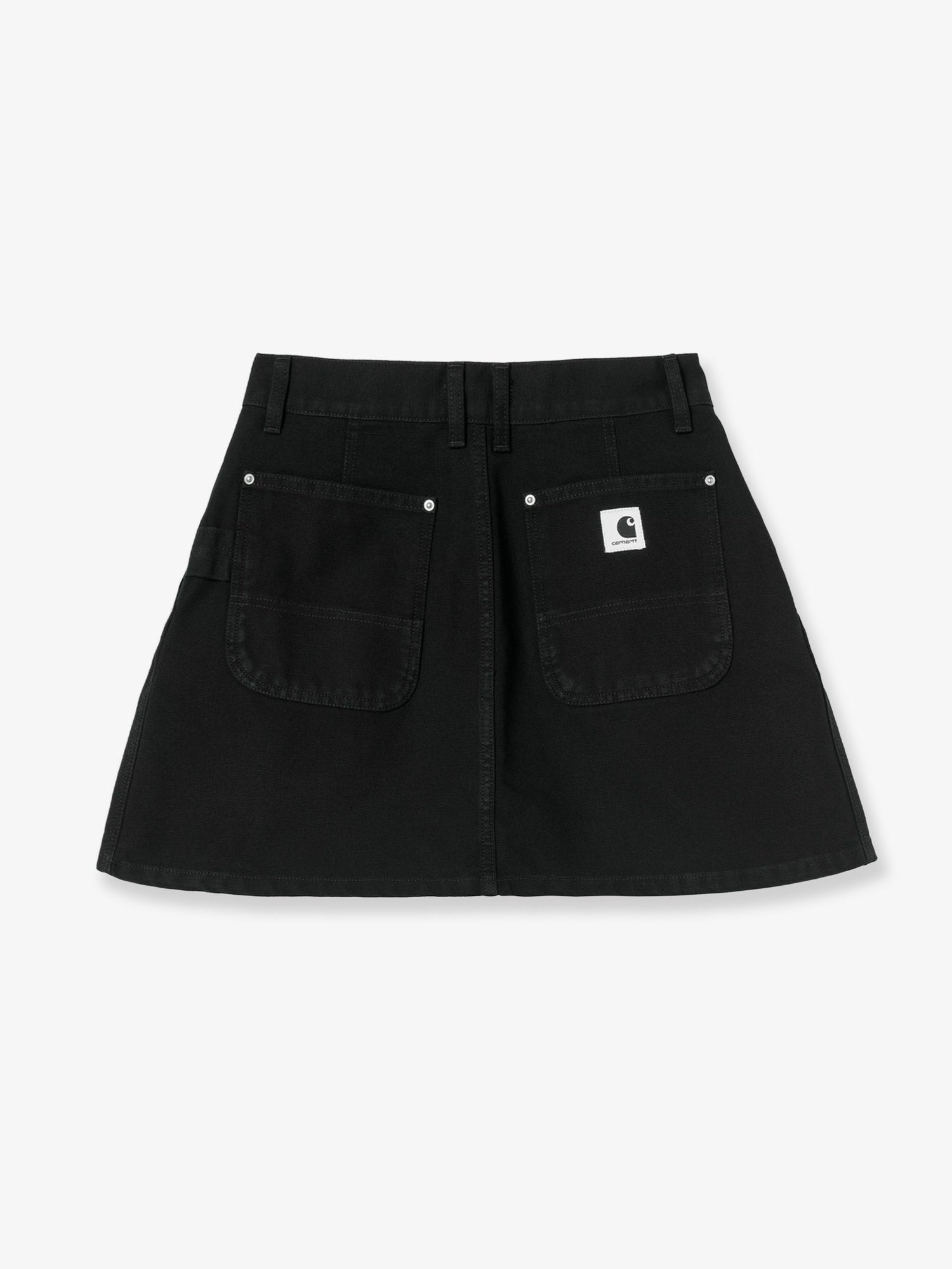 Carhartt Wip Women's Black Denim Skirt Black