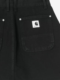 Carhartt Wip Women's Black Denim Skirt Black
