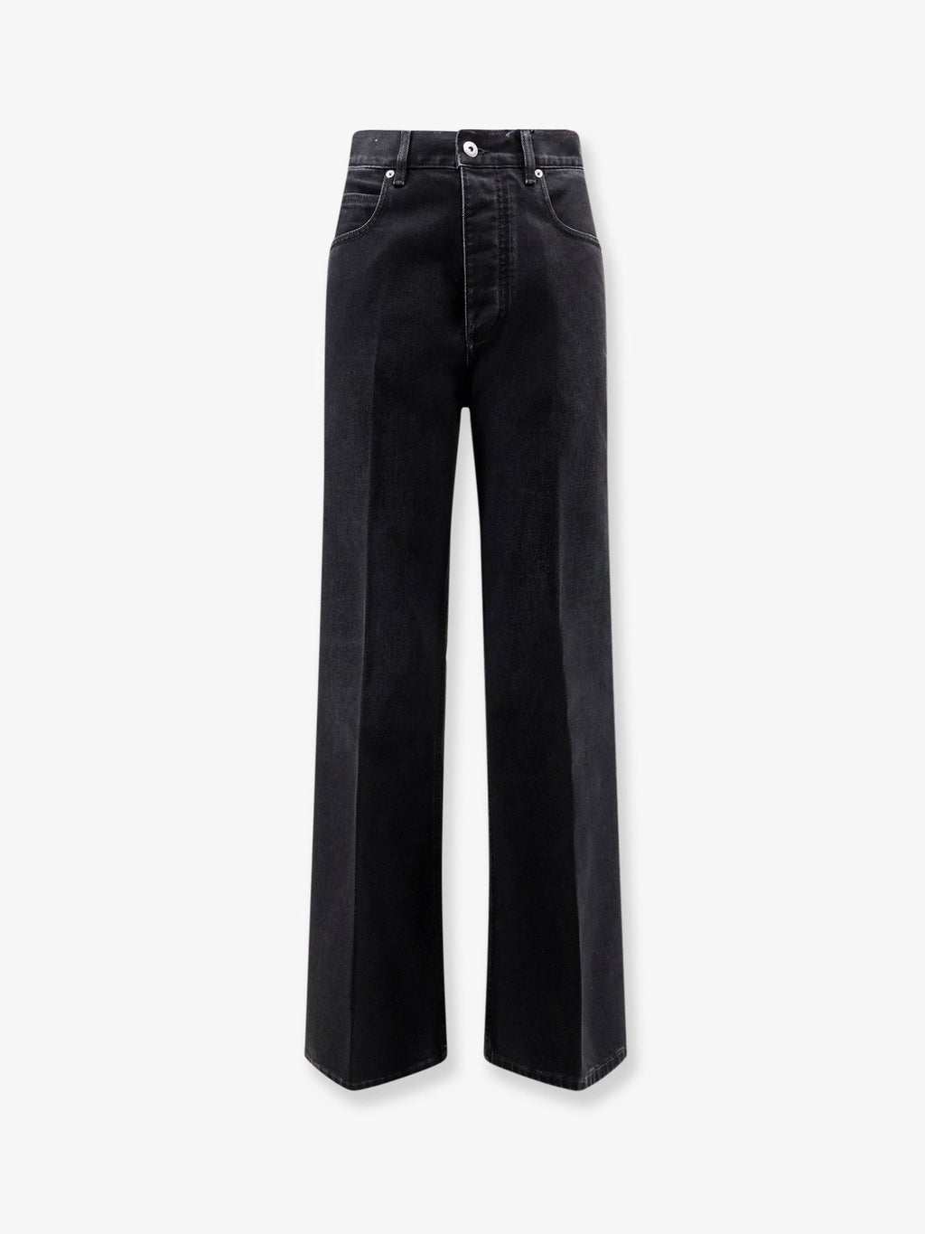 Bottega Veneta Women's Black Denim Trousers Black
