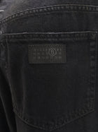 MM6 Maison Margiela Men's Black Denim Trousers Black, view 3