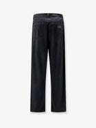 MM6 Maison Margiela Men's Black Denim Trousers Black, view 2