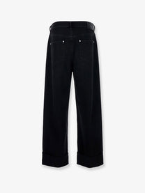 Bottega Veneta Men's Black Denim Trousers Black