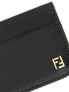 Fendi Black FF Card Holder Black
