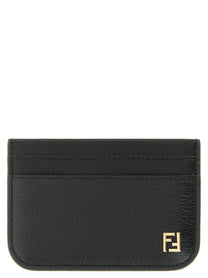 Fendi Black FF Card Holder Black