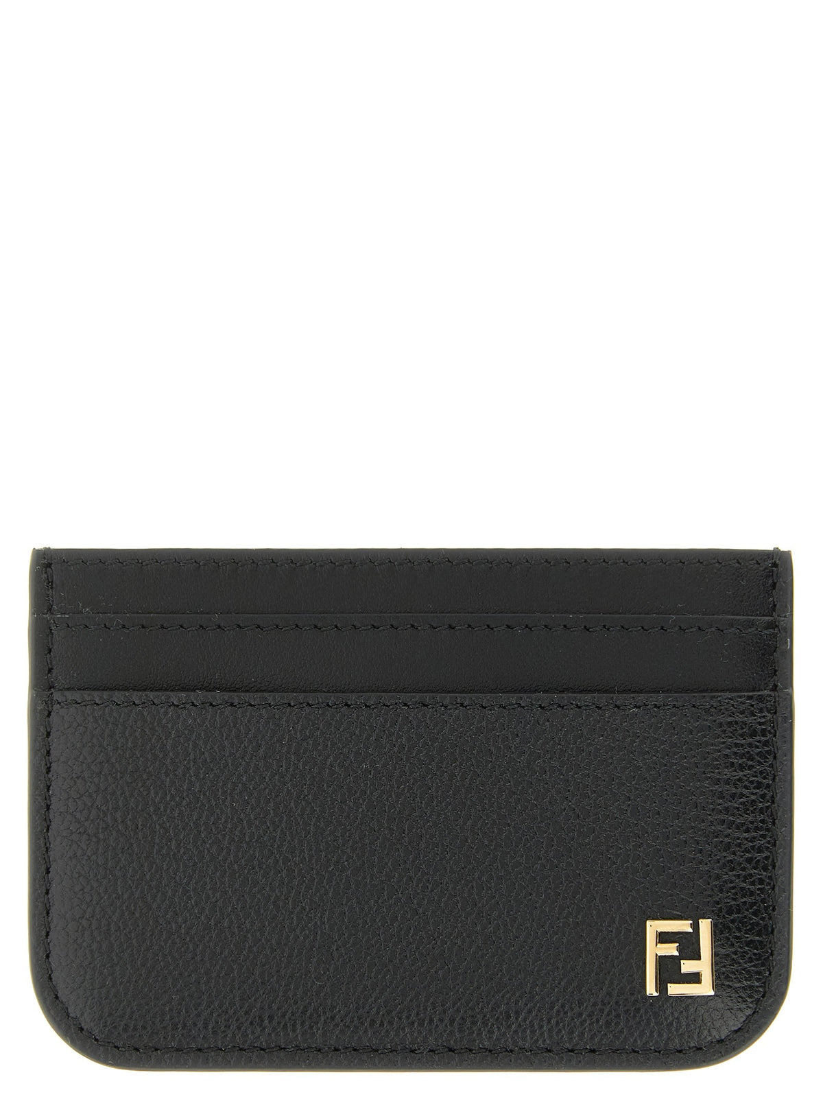 Fendi Black FF Card Holder Black