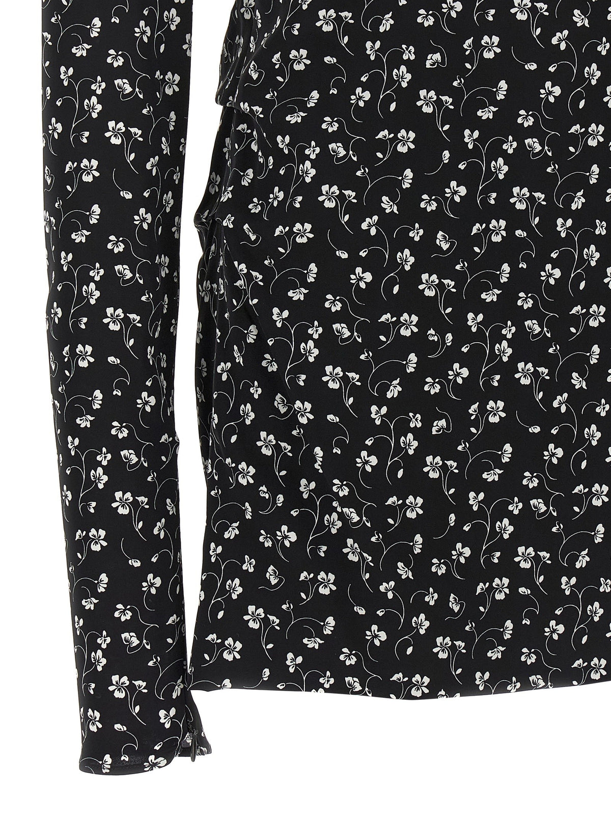 Dolce &amp; Gabbana Black Flower Dress Black