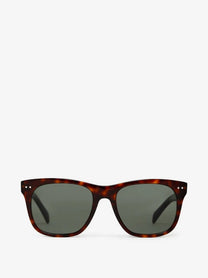 Celine Men's Black Frame Acetate Sunglasses Brown