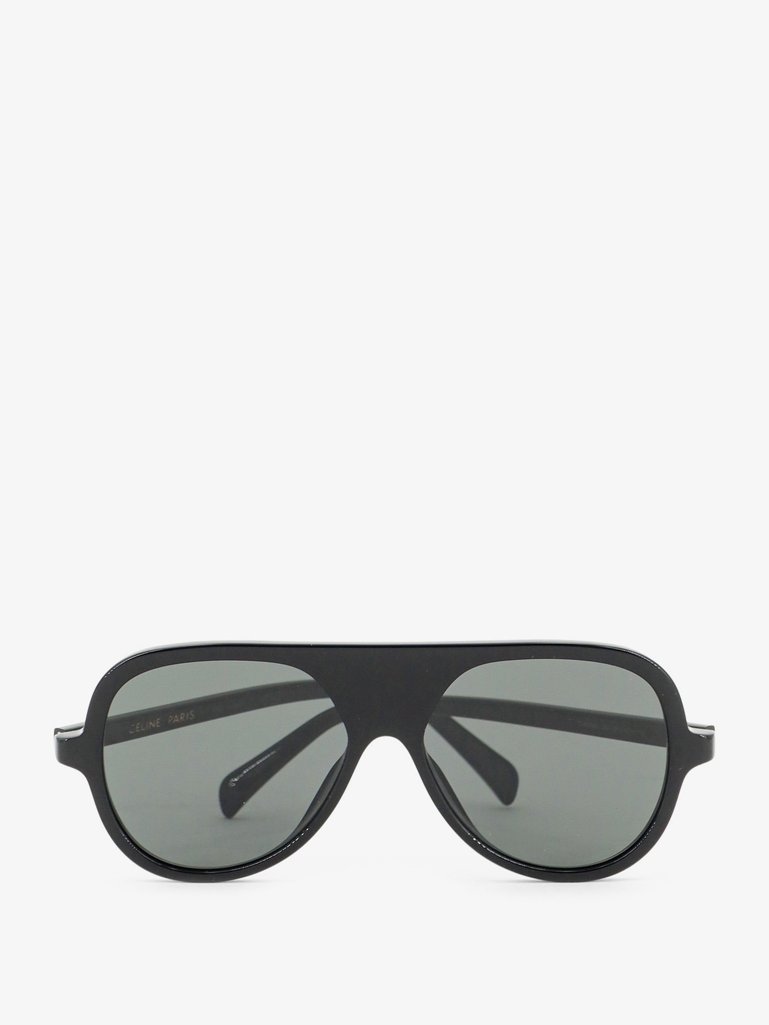 Celine Men's Black Frame Acetate Sunglasses Black