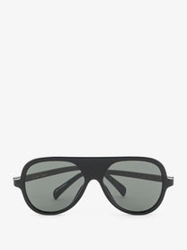 Celine Men's Black Frame Acetate Sunglasses Black