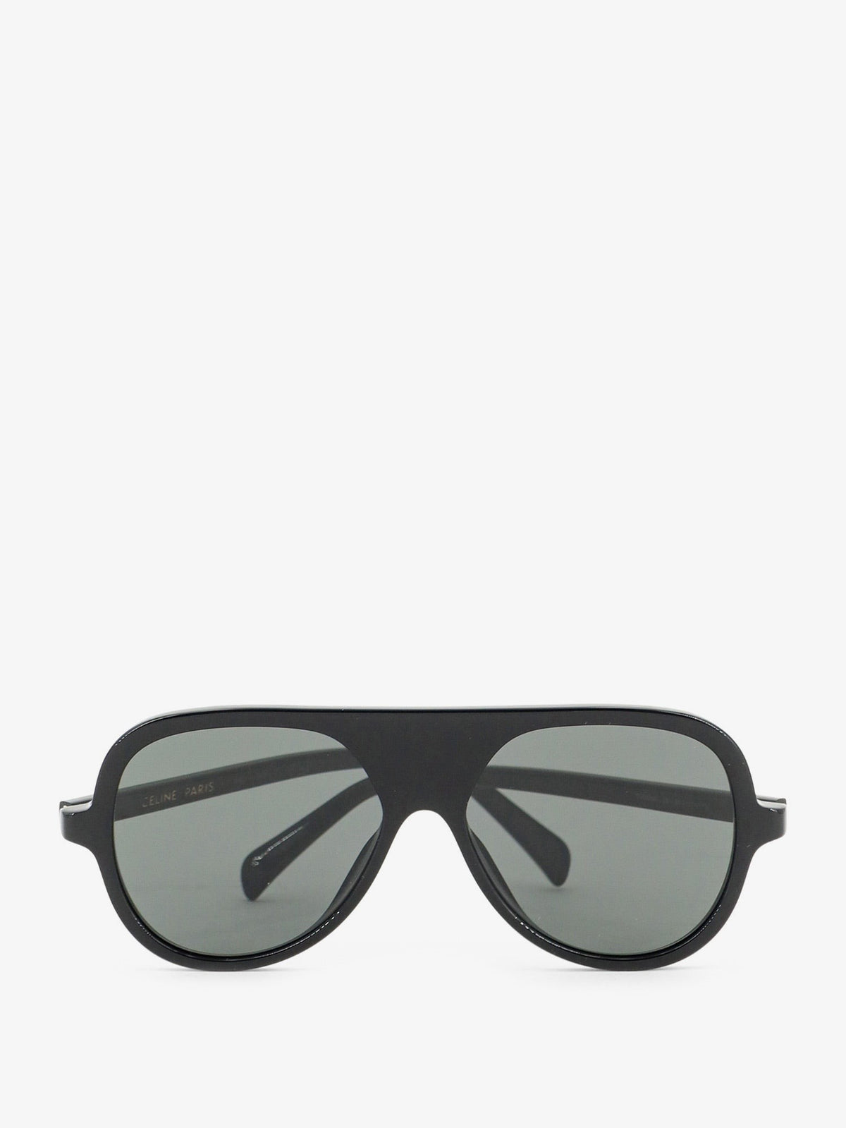 Celine Men's Black Frame Acetate Sunglasses Black