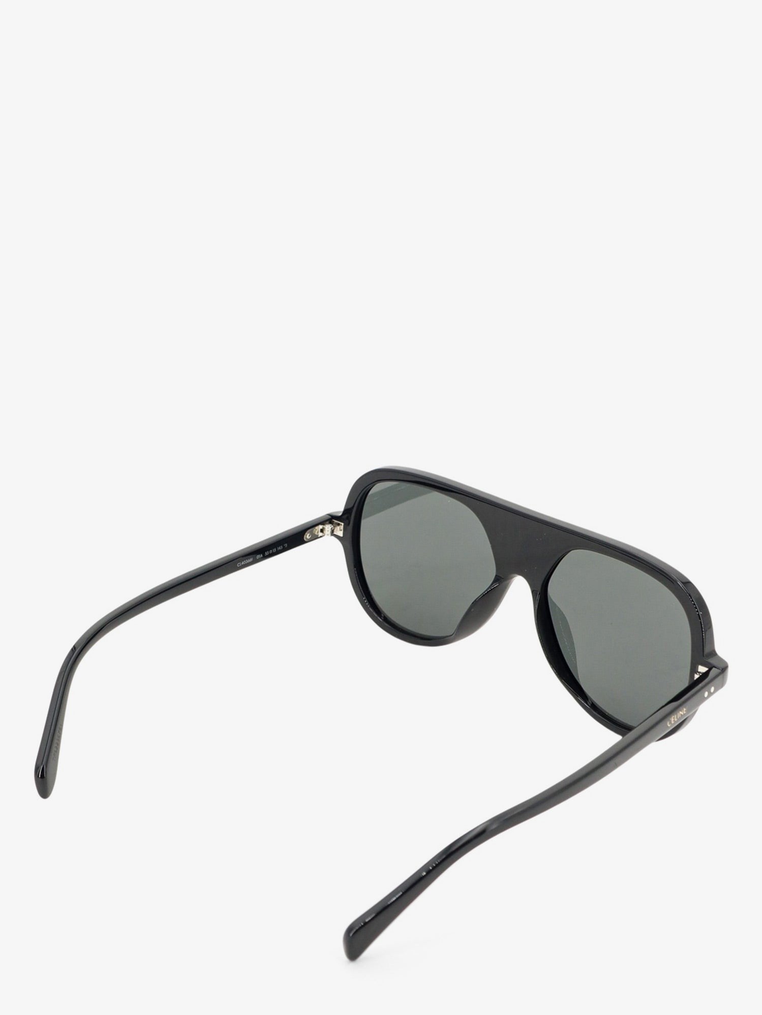 Celine Men's Black Frame Acetate Sunglasses Black