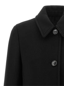 Burberry Black Gosford Coat Black