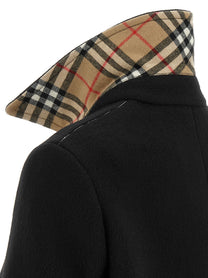 Burberry Black Gosford Coat Black