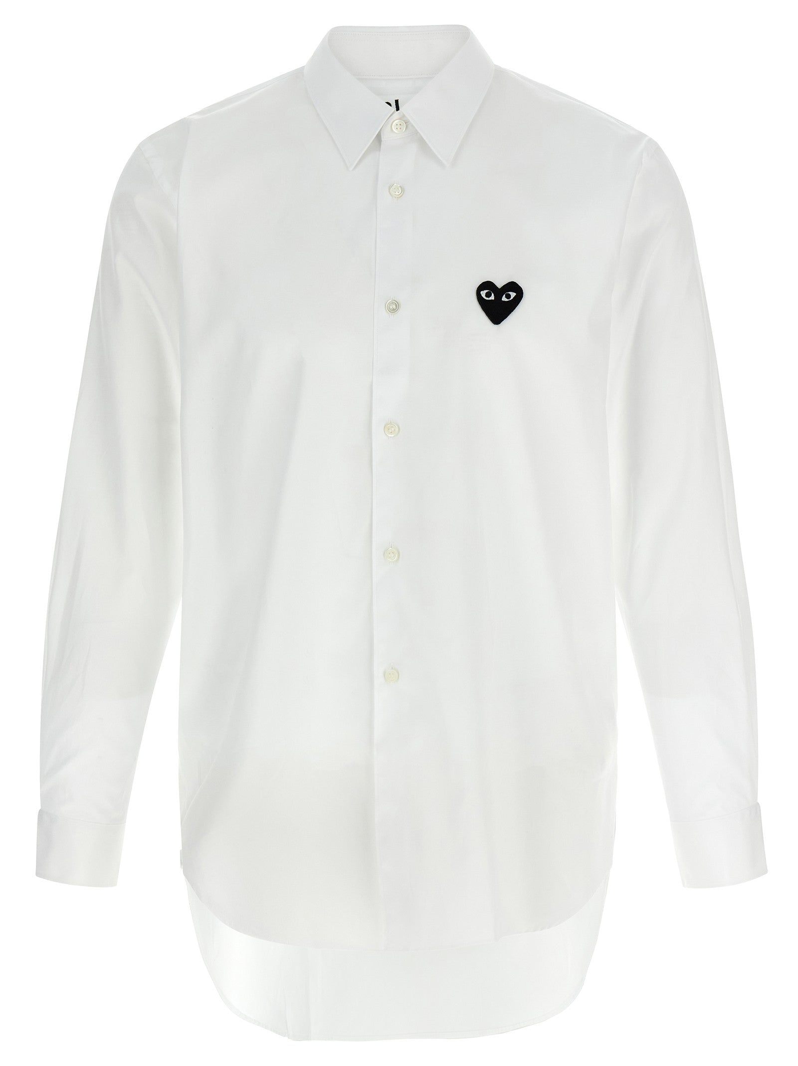Comme Des Garcons Play Black Heart Shirt White