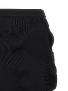 ISSEY MIYAKE Black Kone Kone Skirt Black, view 3