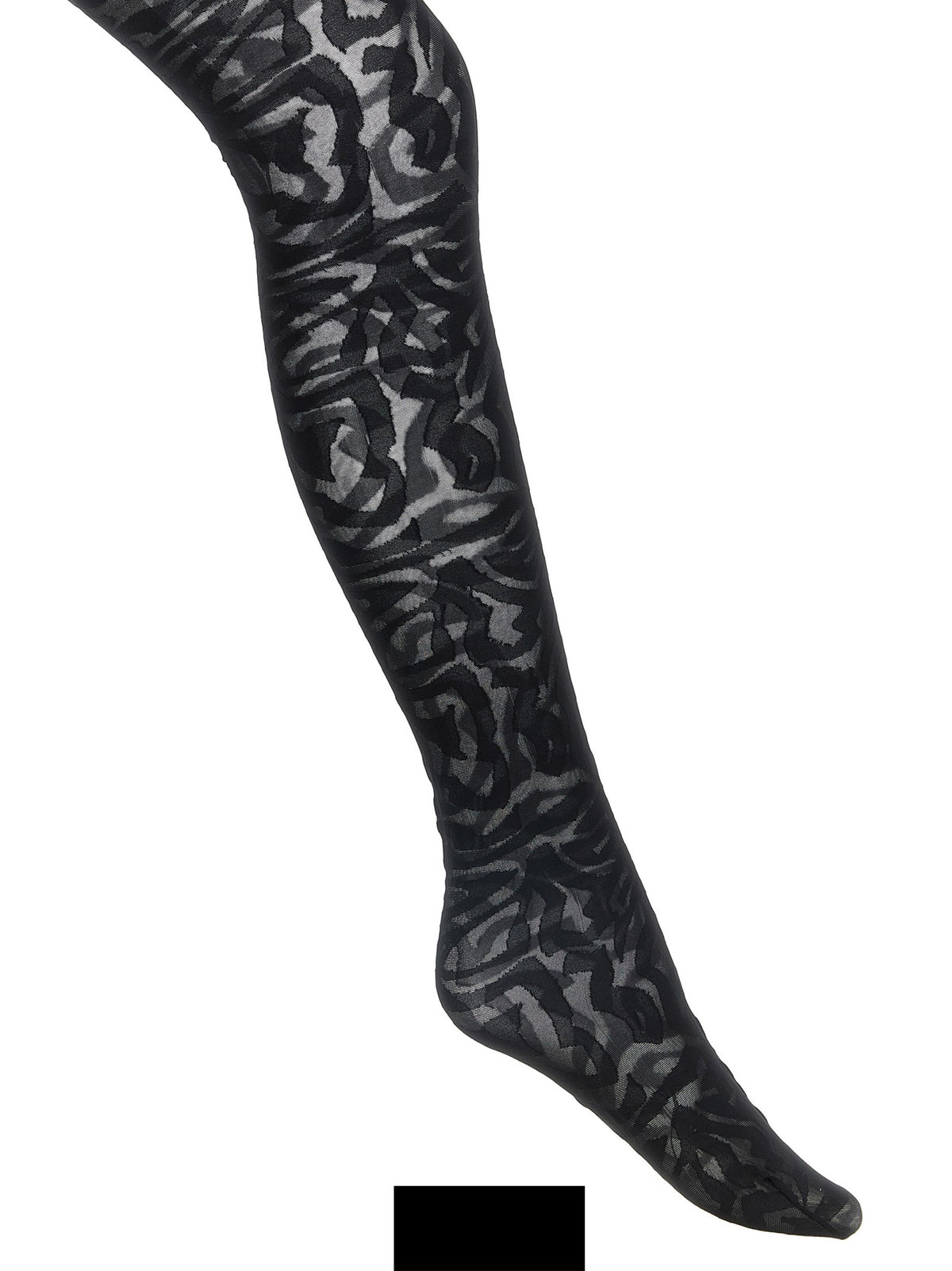 Emilio Pucci Black Labirinto Tights Black