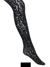 Emilio Pucci Black Labirinto Tights Black