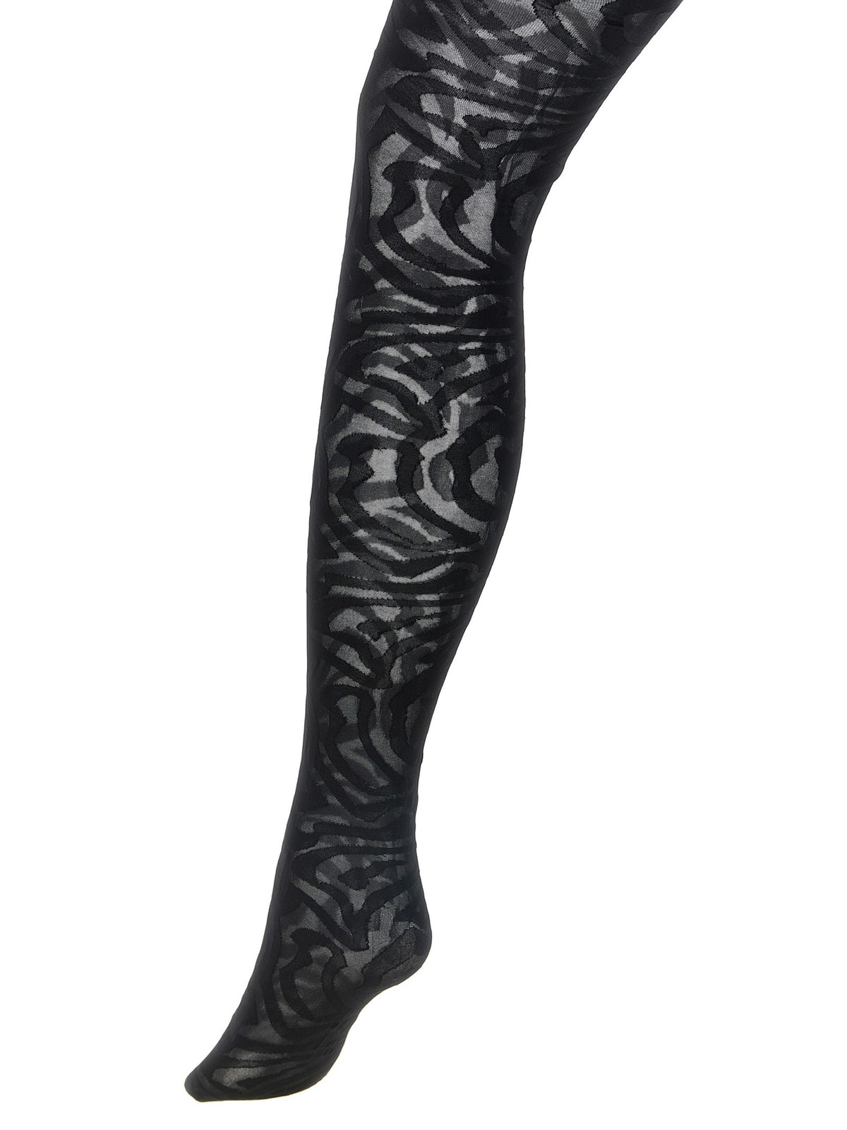 Emilio Pucci Black Labirinto Tights Black