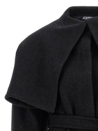 JACQUEMUS Black Le Caban Boléro Coat Black