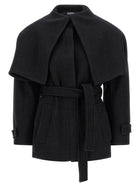 JACQUEMUS Black Le Caban Boléro Coat Black
