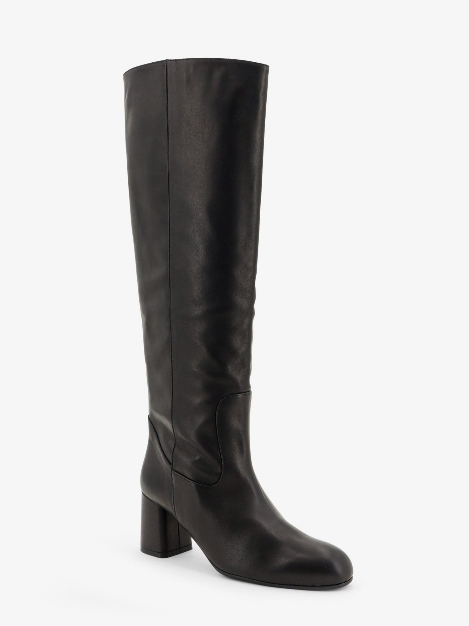 ATP Atelier Women's Black Leather Boots Black