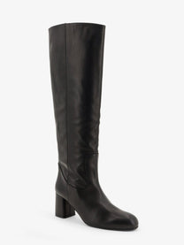ATP Atelier Women's Black Leather Boots Black