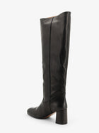 ATP Atelier Women's Black Leather Boots Black, view 3