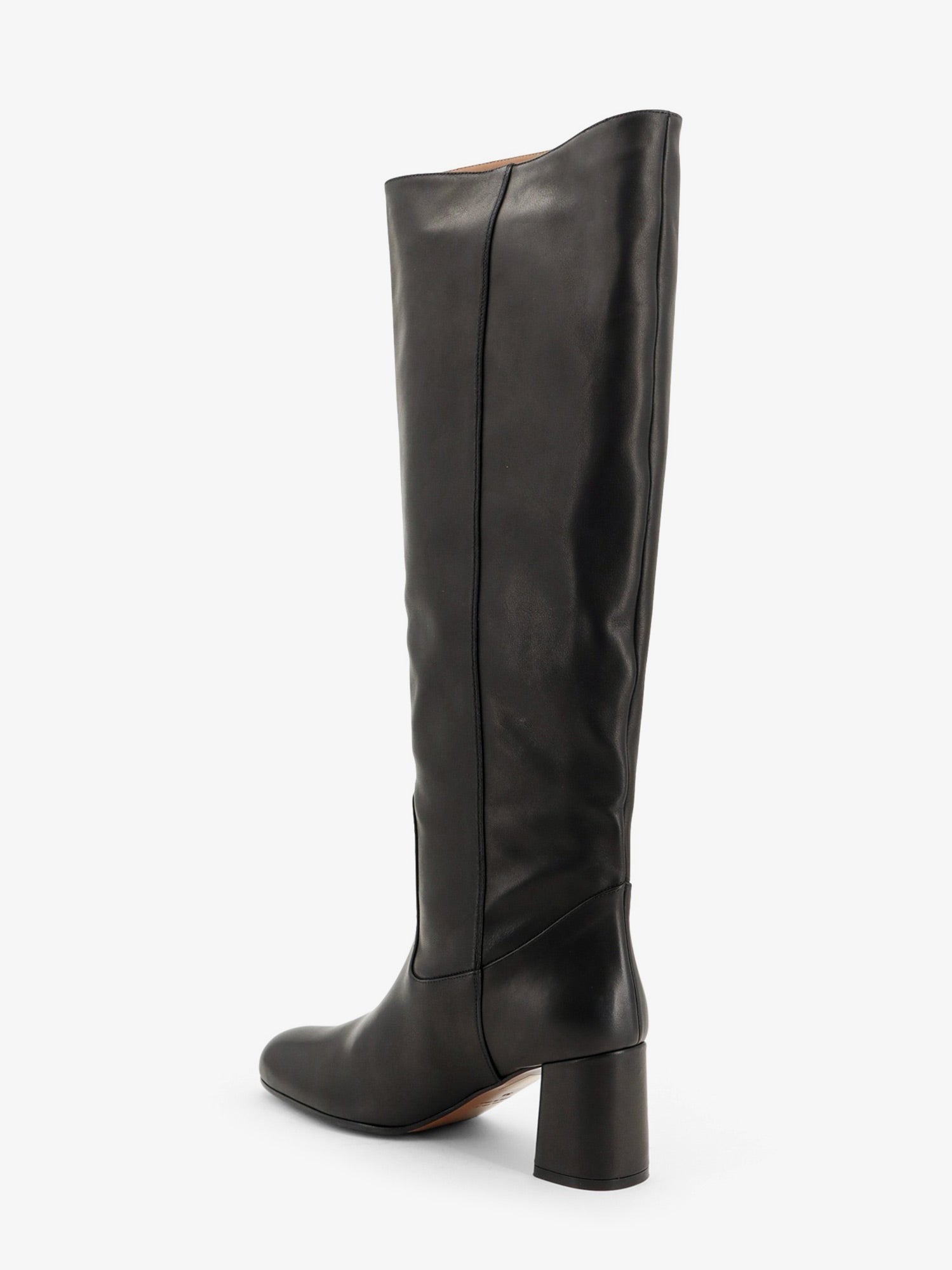 ATP Atelier Women's Black Leather Boots Black