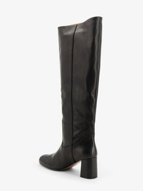 ATP Atelier Women's Black Leather Boots Black