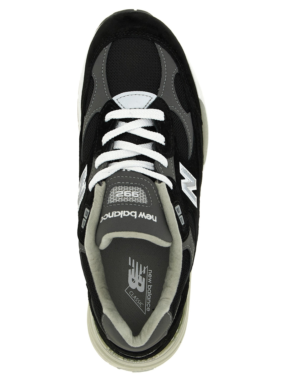 New Balance Black Made in Usa Sneakers Black, view 4