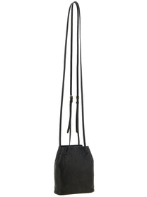 Miu Miu Black Mini Nappa Leather Crossbody Bag Black